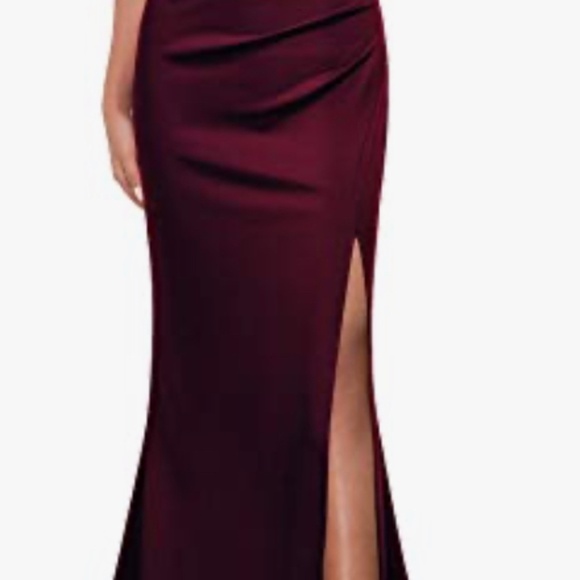 Formal dress - burgundy size M - Picture 5 of 6